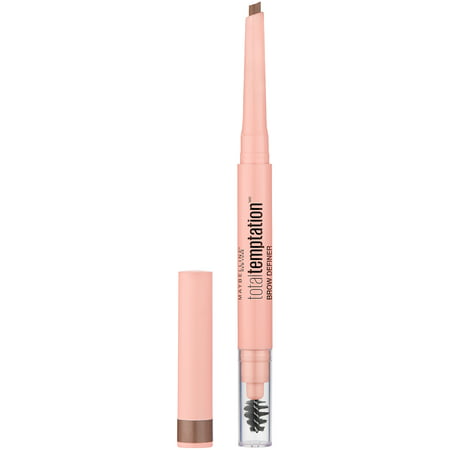 Maybelline New York Total Temptation Eyebrow Definer Pencil, Soft Brown, 0.005 (Best Grey Eyebrow Pencil)