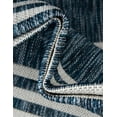 thumbnail image 2 of Jill Zarin Outdoor Collection Area Rug - Anguilla (7' 10" x 10' Oval Blue/Ivory), 2 of 7