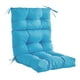 thumbnail image 3 of Cojín de silla con respaldo alto Zulema Azul 112 cm x 53 cm, 3 of 8