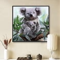thumbnail image 4 of 2024 Diamond Painting Kit for Adults, Kids, Bedroom Decor, Office - Koala with Baby - 30 x 30 cm, 4 of 5