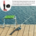 thumbnail image 2 of MasteelfCA 4 Sets Practical Fishing Rod Tip Cover Fishing Rod Sleeves Pole Strap Fastener, 2 of 7