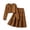 Brown, variant on enyan Tween Girls Trendy Clothes 2 Piece Casual Skirt Sets 7-12T Long Sleeve Tie Front Cardigan Top Tiered Flowy Ruffle Dress Fall Winter Outfits Brown,7-8 Years