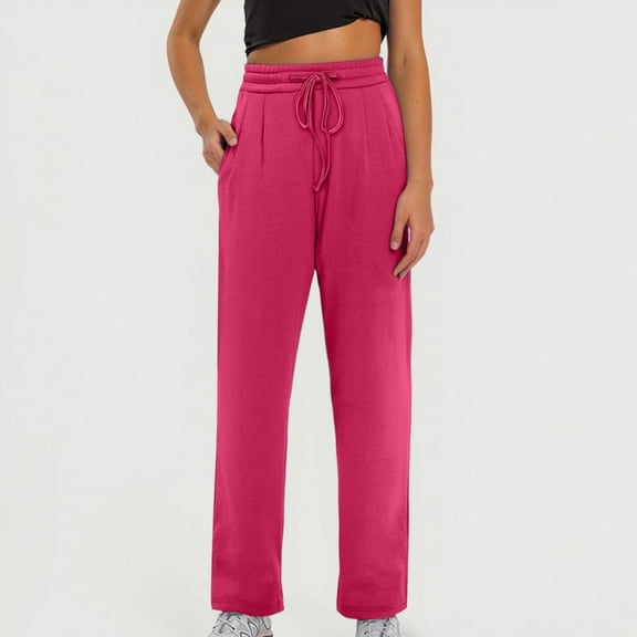 Womens Linen Pants Suit Wide Leg Sweatpants Women Petite Set Women Leisure Printing High Waisted Wide Leg Pants Fashion Drawstring Elastic Trousers Comfy Straight Leg Long Pants with Pockets