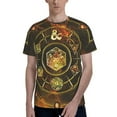 thumbnail image 5 of Men Women DND Dungeons And Dragons Shirts Short Sleeve Cosplay Adults Anime T-Shirts Crew Neck 3D Printed Tee Tops, 5 of 8