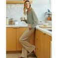 thumbnail image 4 of Pantalones anchos NEW YOUNG, paquete de 3, cintura alta para mujer, 4 of 7