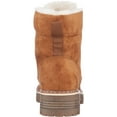 thumbnail image 3 of GC Shoes Womens Combat Boots, Lace Up Wide Calf Boots, Faux Fur Lined Riding, Work & Fashion Ankle Booties, Camila/Tan/6.5, 3 of 5