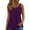 Purple #715, variant on Bovemsi Women's Tanks & Camis 2025 Summer Spliced Backless Chest Button Cool Thick Shoulder Strap Fashionable Top Skirt Vest Black Camisole