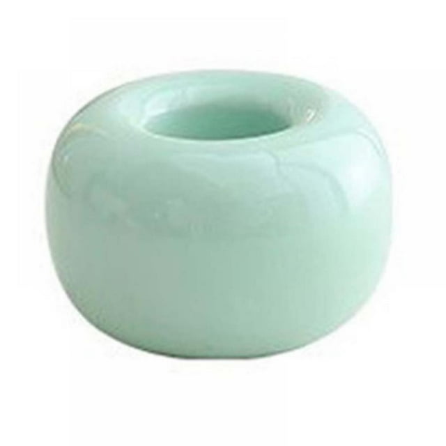 Mini Ceramic Toothbrush Holder Stand, Mini Ceramic Couple Toothbrush Holder, Hand-Made Bathroom Toothbrush Holder