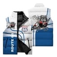 thumbnail image 5 of Chaqueta sin mangas con estampado 3D de motocicleta violenta 66 para hombre para otoño e invierno, chaleco informal cálido y de moda, 5 of 5