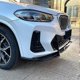 thumbnail image 5 of For Bmw X3 G01 X4 G02 Ix3 G08 M Pack Front Bumper Splitter Lip Spoiler Diffuser Guard Body Kit Cover 2022 2022+ Gloss Black Abs, 5 of 5
