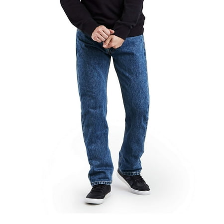 Worn Jeans Button Fly Jeans - Men's 505 Regular Jeans
