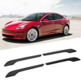 thumbnail image 1 of Door Handle Decorative Stickers, 4 Pcs Door Handle Wrap Cover ABS Outer Handle Decorative Protector Stickers Replacement For Model 3 2017-2020, 1 of 8