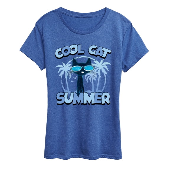 Pete the Cat - Cool Cat Summer - Women's Short Sleeve Graphic T-Shirt