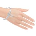thumbnail image 5 of Dreamcatcher Bracelet Tassel Feather Charm Silver Push Pull Clasp Adjustable Bracelet Jewelry, 5 of 8