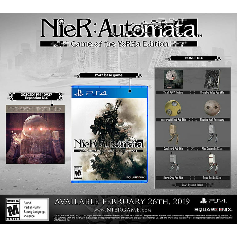 SQUARE ENIX NieR: Automata Black Box Edition PlayStation4 PS4 e-store  Limited