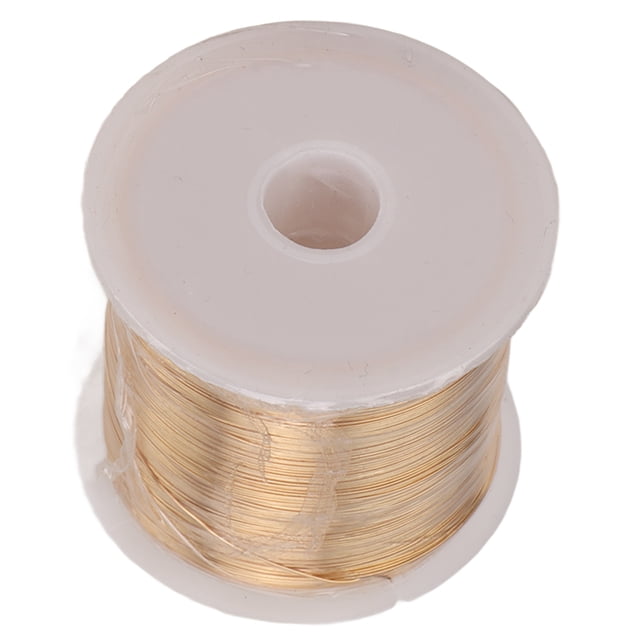 Alambre para envolver joyas, 0,3 mm, 100 metros, alambre de cobre para joyería, alambre para joyería, diseño fácil de usar