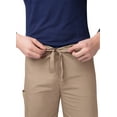 thumbnail image 5 of Adar Universal Unisex Scrubs - Drawstring Tapered Leg Scrub Pants - 504 - Khaki - XS, 5 of 7