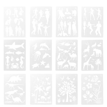 Stencils Stencil Drawing Templates Painting Template Kids Scrapbook Art ...