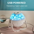 thumbnail image 2 of Yeacher LED Star Projection Lamp Rotatable Starry Projector Light Night Light Bedroom Atmosphere Light For, 2 of 8