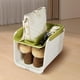 thumbnail image 5 of Estuche para zapatos, bolsa multifunción para el hogar y la Oficina, ahorro de espacio, ropa con ruedas, organizador de zapatos, contenedor ahorrador Verde claro, 5 of 7