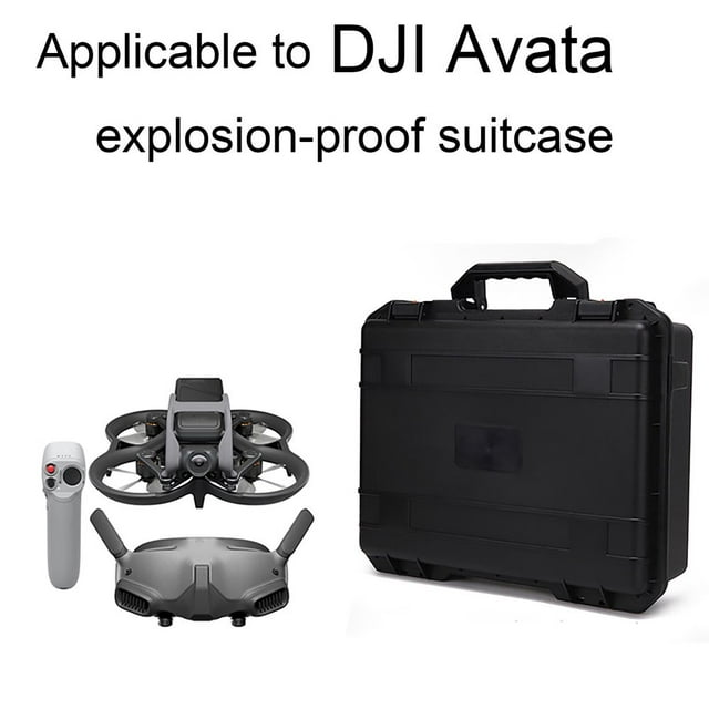 MilSpec Waterproof Compact Travel Organizer Hard Case For DJI Avata Pro View Combo