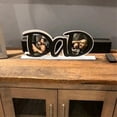 thumbnail image 3 of Father'S Day Photo Frames Letter Shape Picture Frame Photo for Father Family Display on Tabletop Fathers Day Gift,C, 3 of 5