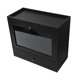 thumbnail image 3 of Organizador de perfumes de madera maciza, gran capacidad, multiusos. Negro, 3 of 9