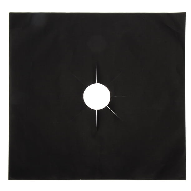 4 Uds. Herramientas de cocina estufa de Gas de alta papel de aluminio reutilizable cubierta protectora para quemador de estufa para limpieza