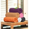 thumbnail image 2 of Juego de toallas de baño T&L Towel and Linen Mart, 100% algodón, paquete de 6, 2 of 7