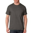 thumbnail image 2 of Hanes Men's 100 Percent Cotton T-Shirt with Pocket 5190, 2 of 6