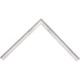 thumbnail image 2 of Roma Moulding 5x7 Solid Wood, Country Style, Rustic White Single Photo Frame, 2 of 5