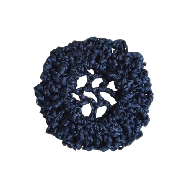 Jumpingount Cubierta para moño de pelo, red falsa, gancho de ganchillo, redecillas de patinaje de baile de Ballet, accesorios de mujer fáciles de combinar Accesorio para el cabello Azul Jumpingount AP018138-01