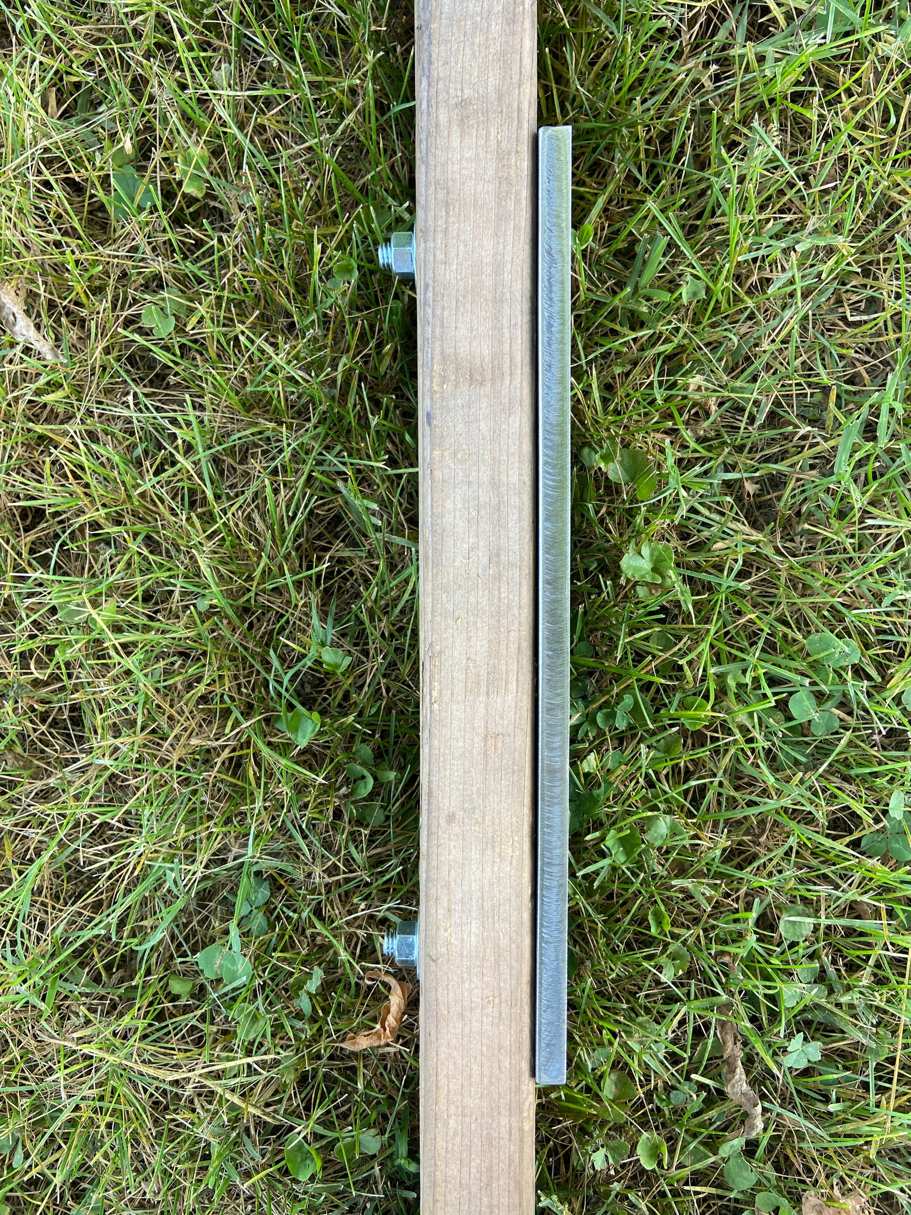 Magnum Target 3.5"x12" 3/8" AR500 2x4 Steel Protector Plate for Shooting Target Stands - 1pc