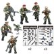 thumbnail image 5 of Figura de acción de simulación, muñeca articulada móvil, Compatible con Lego, bloques de construcción, títere militar alemana de la Segunda Guerra Mundial, juguetes para niños, 5 of 5