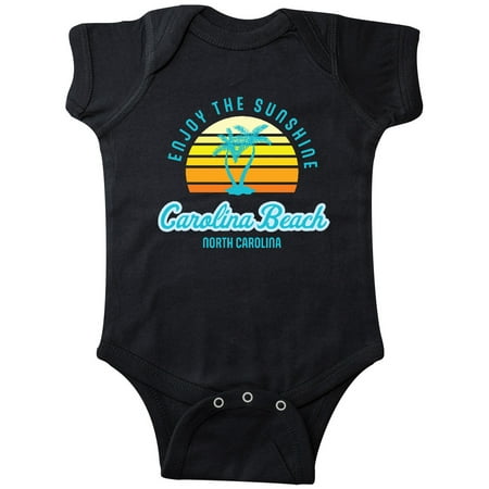 

Inktastic Summer Enjoy the Sunshine Carolina Beach North Carolina Blue Gift Baby Boy or Baby Girl Bodysuit