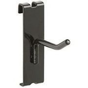 Only Garment Racks 4" Gridwall Hooks for Grid Panel Displays - 96 Pcs Box - Heavy Duty - Black Color