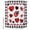Black, variant on Extra Long Shower Curtain 72x84 Inch, Red Ladybugs Shower Curtain Waterproof Bathroom Decor, Modern Love Heart Black Checkered Plaid Fabric Bath Curtain Set Accessories with Hooks