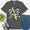 Asphalt, variant on Girls Fifth Grade Shirt – Back to School Pencil & Bow Outfit, Natural, S