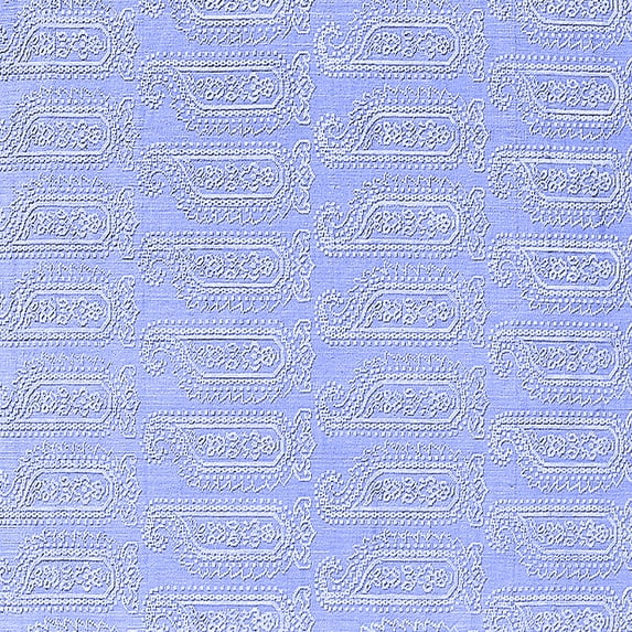 Ahgly Company Indoor Square Solid Blue Modern Area Rugs, 5' Square