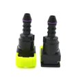 thumbnail image 4 of Automotive 2pcs 9.49mm ID6 8x6 Fuel Line Hose Quick Release Female Connector -, 4 of 4