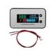 thumbnail image 2 of Voltímetro de 7-100V, medidor de voltaje, , probador Digital, medidor de temperatura profesional, probador de batería para cicleta y coche B Alarma de temperatura IPX7, 2 of 8