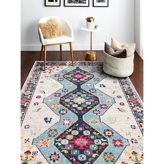 Bashian Zoa Transitional Geometric Area Rug