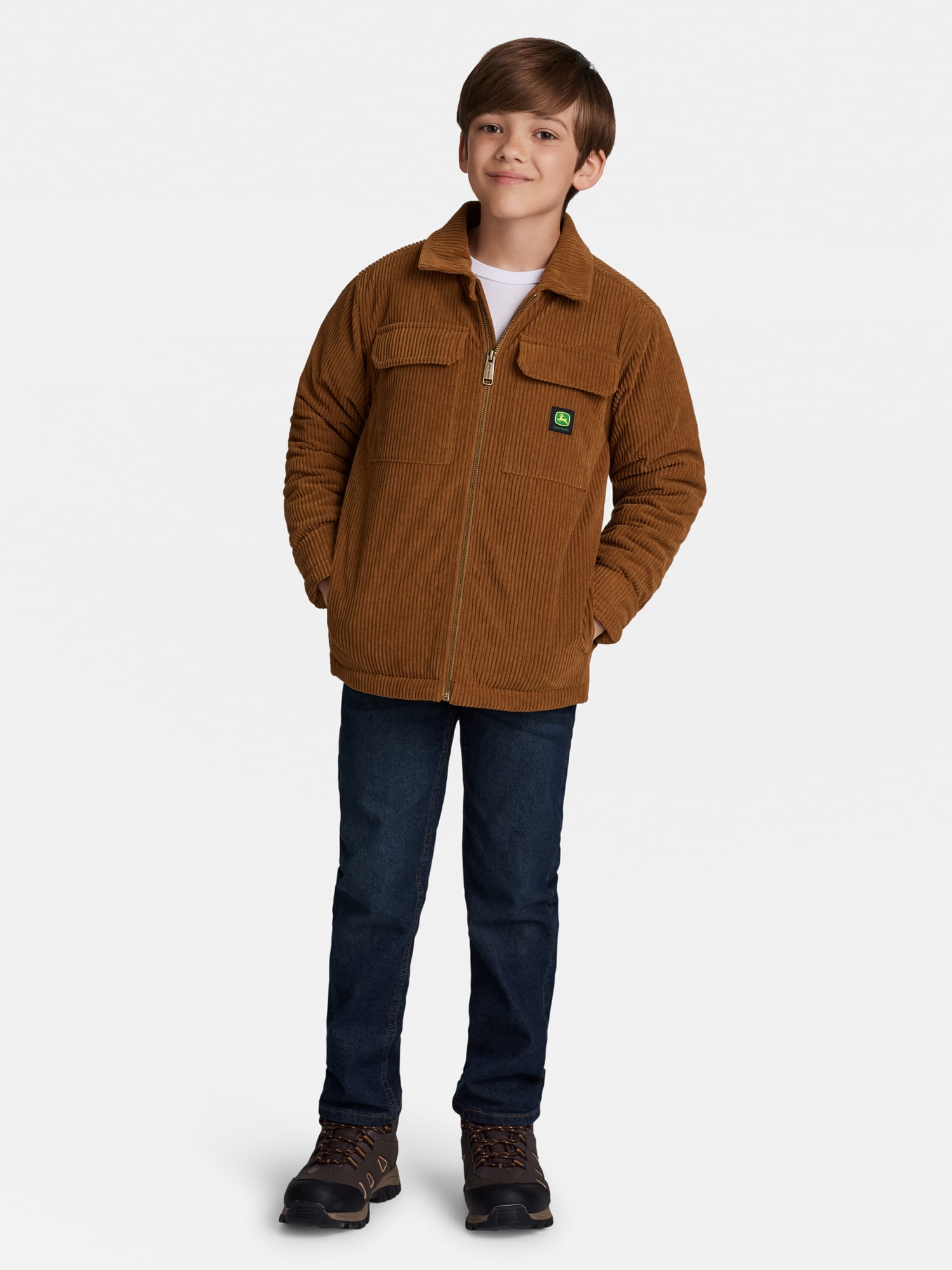 John Deere Boy's Corduroy Tractor Jacket, Sizes 4 - 16