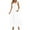 White-summer dresses, variant on Wiyuqeen Ruffle Dresses Maxi Dresses for Women Solid Spaghetti Strap Tunic Dress Square Neck Tie Smocked Dresses with Pockets