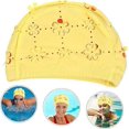 thumbnail image 2 of Ear Protection Adult Swimming Cap The Flowers Polyester Hair Cap Baby23X15X1CMyellow, 2 of 5