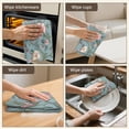 thumbnail image 5 of 6 Pcs Funny Kitchen Towels,Pioneer Flower Floral Print Pattern Microfiber Dish Towels,Kitchen Tea Towels,Kitchen Towel Set (18" X 26"), 5 of 7