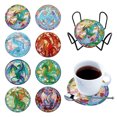 thumbnail image 1 of Kit de Posavasos Acrílico con Soporte 8 Piezas Cgtredaw Pterosaurio, 1 of 8