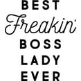 thumbnail image 2 of CafePress - Best Freakin' Boss Lady Ever - 11 oz Ceramic Mug - Novelty Coffee Tea Cup, 2 of 4