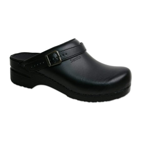 

SANITA Women Ingrid Open Back Clog Color: Black Size: 43 Width: M (1500038W-002-43)