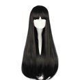 thumbnail image 1 of Pelucas de Cabello Humano Unique Bargains Negras 28, 1 of 6
